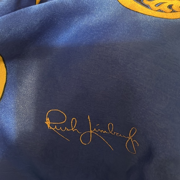 Rush Limbaugh 100% silk scarf - Picture 3 of 3